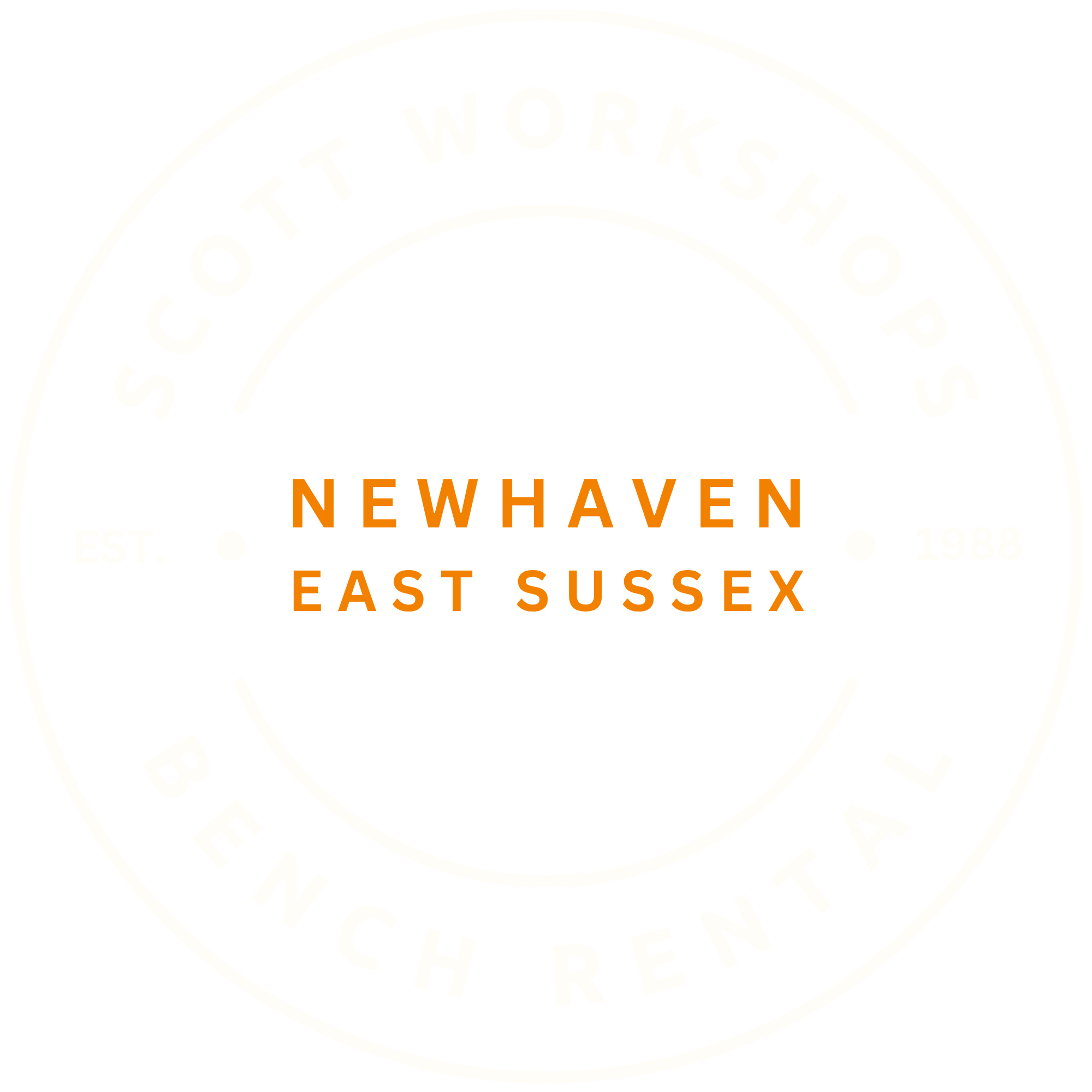 Scott Workshops logo white